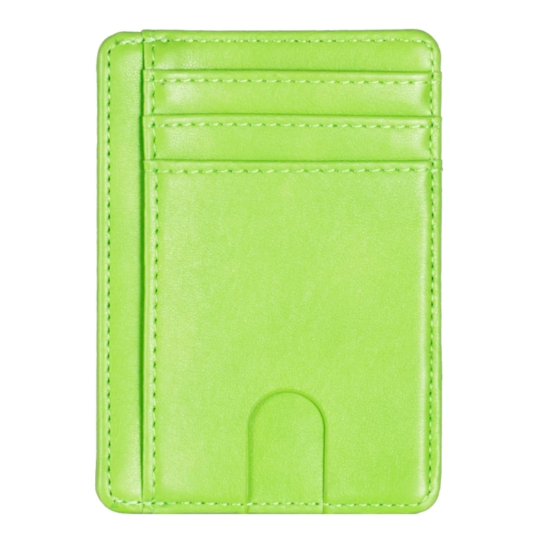 RFID Blocking Leather Wallet Credit Holder Purse Money Case for Men Women My28 21 Dropshipping - Image 18