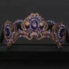 Vintage Baroque Queen Tiara Wedding Crown Bridal Diadem Gold Crystal Rhinestone Head Jewelry Headpiece Wedding Hair Accessories - Image 20