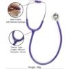 Deluxe Dual Head Medical Stethoscope Doctor Cardiology Stethoscope Professional Doctor Stethoscope Medical Devices for Nurse Vet - Image 2