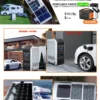 50W Monocrystalline Silicon Residential Solar Energy System Off-Grid Home Solar Panels Kit With Lithium Ion Battery - Image 8