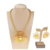 Zhuerrui 18k Gold Dubai Engagement Jewelry Sets African Luxurious Jewelry Sets Italian Luxury Pretty Jewellery Sets MH2200625 - Image 6
