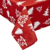 Plant Flower Leaves Coffee Table Runner Tablecloth Table Party Decoration Oilcloth on Table Protector Table Cloth Rectangular - Image 3
