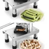 Manual Fries Machine Commercial Vegetable Fruit Meat Chopper Dicer Cutting Machine Stainless Steel Potato Cutter Vertical Dicer - Image 6