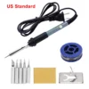 [:en]60W Adjustable Temperature Electric Soldering Iron EU 220V / ☆US Plug is110V☆ Welding Iron DIY for Repairing[:ar]60W Adjustable Temperature Electric Soldering Iron EU 220V / ☆US Plug is110V☆ Welding Iron DIY for Repairing[:] - Image 7