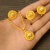 24K Gold Color Ethiopian Traditiona Newest Item Jewelry Sets  Ethiopia Eritrea Sets For Women's Habesha Wedding Party Gifts - Image 2