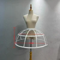 Women's Crinoline Underskirt Lolita Wedding Bridal Underskirt Slip for Gown Prom