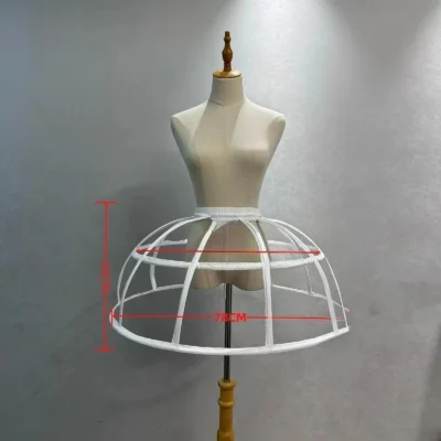 Women's Crinoline Underskirt Lolita Wedding Bridal Underskirt Slip for Gown Prom