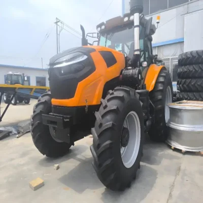 Customized 200hp Agricultural Tractor Factory Farm Lawn 4x4 Tractors For Sell Worldwide Tractor Luxury Air-conditioned Cockpit