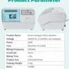 Dental Amalgamator Digital Machine 4500cpm Amalgama Capsule Mixer Dental Metal Head Amalgam Capsule Machine - Image 11