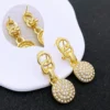 Fashion Jewelry Sets Dubai Gold Color Jewelry Luxury Design 18K Gold Plated Necklace Earrings Bracelet Ring - Image 5