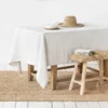 100% Pure Linen Tablecloth,for Kitchen Dining Room Party Holiday Tabletop Decoration, Solid Color Table Cover,Natural Fabric - Image 4