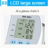 Medical Digital Wrist Blood Pressure Monitor Heart Rate Pulse Meter Measure Sphygmomanometer PR LCD Screen Portable Health Care - Image 31