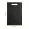 Marble Texture PP Cutting Board Antibacterial and Mildew Cutting Board Kitchen Vegetable Cutting Board Dishwasher Safe - Image 8