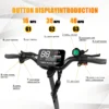 Top Speed 46MPH Elite 5600W Dual Motor Adult Electric Scooter 60V27AH 11-inch Off-Road Tires Sport Folding eScooter withSeat Pro - Image 3