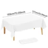 1/5 Pcs Multi Solid Color Disposable Plastic Tablecloth 137×183cm Rectangle Table Cover for Birthday Wedding Events Party Decor - Image 12