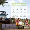 ALLPOWERS Portable Power Station 110 / 230V Solar Generator 2000W/700W/300W/200W Emergency Power Supply Fit For Iphone Camping - Image 2