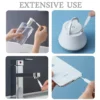 Shower Nozzle Cleaning Brush, White Multifunction Showerhead Crevice Cleaning Brush For Household, Bathroom Accessories - Image 3