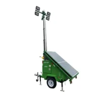 Portable Solar Light Tower Emergency Lighting Lighthouse for Mining Plants Lifting Light Tower For Construction Site Australia