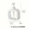 New Transparent Dispensing Bottle, Bathroom Hand Sanitizer Dispensing Bottle, Plastic Press Bottle, Visual Lotion Dispensing Empty Bottle - Image 3