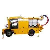 High Efficiency ML-3015A Truck Mounted Wet Shotcrete Robot Shotcrete Concrete Pump Machine For Tunnel Construction