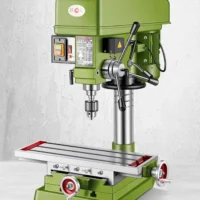 Bench Drill Multi-function Drilling and Tapping Machine Industrial Speed Control Bench Drilling and Milling Machine