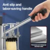 Manual Fries Machine Commercial Vegetable Fruit Meat Chopper Dicer Cutting Machine Stainless Steel Potato Cutter Vertical Dicer - Image 2