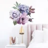 Flower Stickers Living Room Wall Background Wall Stickers Bedroom Room Wall Decoration Stickers Wallpaper Self-adhesive Stickers - Image 13
