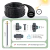 Dual Zone Independent Smart LCD Display Garden Watering Timer Atomization Spray Kit Mist Cooling System Irrigation Controller - Image 2
