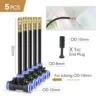 5/10pcs 20cm 360° Rotary Irrigation Brass Spray Support 6/8/10/12/16mm Hose Quick Connection Tee Adjustable Atomization Nozzle - Image 12