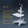 Dental Cart with Computer Holder Portable Medical Trolley Hospital Trolley Height Adjustable for Dental Clinic Hospital - Image 6