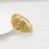 Dubai 18K Gold Plated Jewelry Set Woman Necklace Bracelet Ring Earrings Party Wedding Classic Daily Wear Party Gift - Image 3