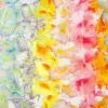 50Pcs Hawaiian Flower Wreath Garland Necklace Fancy Dress Decor Hawaii Beach Party Artificial Flowers DIY Luau Party Supplies - Image 4