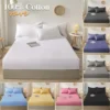 Single/Double/King/Queen Beds Cotton Fitted Sheet for Mattress Pads and Bedspread Covers in All Bed Sizes 140/150/160/180x200 - Image 6