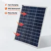 500W solar panel kit, with 12V polycrystalline silicon power supply, portable outdoor rechargeable solar cell, household generat - Image 2