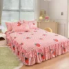 150/180/200cm Bed Skirts Princess Style Bedspread Cover with Skirt US Euro Bed Linen Smooth Twin Full Queen King Size Bed Sheet - Image 16