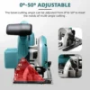 [:en]165mm Brushless Circular Saw Cordless Electric Saw for Wood Metal Ceramic Stone Wall Cutting Electric for Makita 21V Battery[:ar]165mm Brushless Circular Saw Cordless Electric Saw for Wood Metal Ceramic Stone Wall Cutting Electric for Makita 21V Battery[:] - Image 6