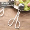 Stainless steel meatball holder, meatball maker, home kitchen tool, meatball squeezer, dumpling mold - Image 3