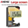 [:en]ANENG BT189 Button Cell Battery Tester 9V N D C AA AAA Universal Household LCD Display Battery Tester Power Bank Detectors Tools[:ar]ANENG BT189 Button Cell Battery Tester 9V N D C AA AAA Universal Household LCD Display Battery Tester Power Bank Detectors Tools[:] - Image 4