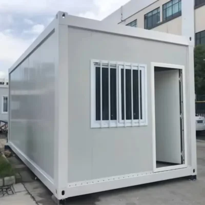 20ft High-Quality China-Made Mobile Prefabricated Container House for Workshops, Warehouses, Offices & Farmhouses