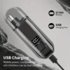 Suitable for men, USB charging nose and ear hair trimmer portable electric nose hair clipper, mini compact design, quick chargin - Image 3