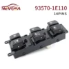 93570-1E110 For Hyundai Accent 2007-2010 Front Left LHD Power Window Switch Control Lock Lifter Glass Button 93580-1E000 Set - Image 10