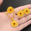 24K Gold Color Ethiopian Traditiona Newest Item Jewelry Sets  Ethiopia Eritrea Sets For Women's Habesha Wedding Party Gifts - Image 11