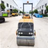 2 Ton Ride-On Double Drum Roller, Hydraulic Vibratory Compactor for Road Construction & Paving - Image 4