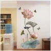 Flower Stickers Living Room Wall Background Wall Stickers Bedroom Room Wall Decoration Stickers Wallpaper Self-adhesive Stickers - Image 7
