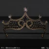 Vintage Baroque Queen Tiara Wedding Crown Bridal Diadem Gold Crystal Rhinestone Head Jewelry Headpiece Wedding Hair Accessories - Image 13