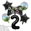 New Game On Theme Party Disposable Tableware Cup Plate Napkin Tablecloth Video Game Controller Birthday Balloon Banner Decor - Image 15
