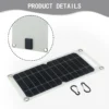Compact And Portable Compact And Portable Efficient Charging Flexible Solar Panels Mobile Phone Chargers Outdoor Solar Kits - Image 6