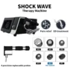 Shock Wave Physiotherapy Instrument 7 Physiotherapy Massage Instrument for Relieving ED Erectile Dysfunction - Image 4