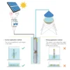 370W 48V Small Solar Brushless Irrigation DC Water Pump With Built In Controller Water Flow Rate 2.5T/H Solar PV Deep Well Pump - Image 2