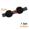 Edge Melt Band With Ear Protector For Lace Wigs 3Pcs Elastic Band With Logo Personalized For Laying Lace Edge Slayer Hair Band - Image 16